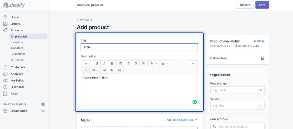 3 1 How to List Your First Product on Shopify 6 3 1 How to List Your First Product on Shopify 5