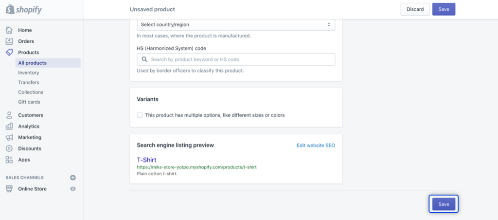9 How to List Your First Product on Shopify 16 9 How to List Your First Product on Shopify 15