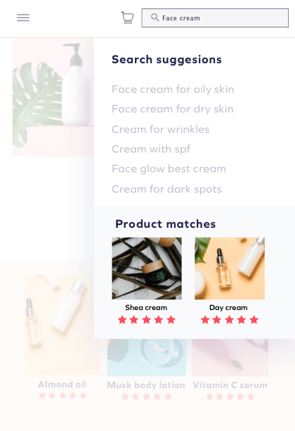 Display product star ratings