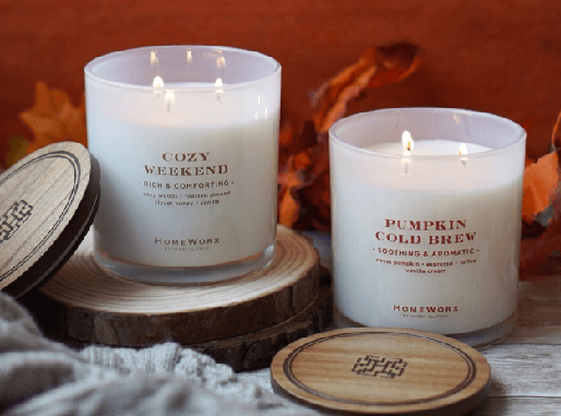 HomeWorx candles