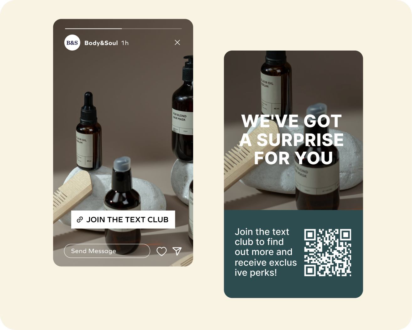 Social opt-in and QR Code opt-in