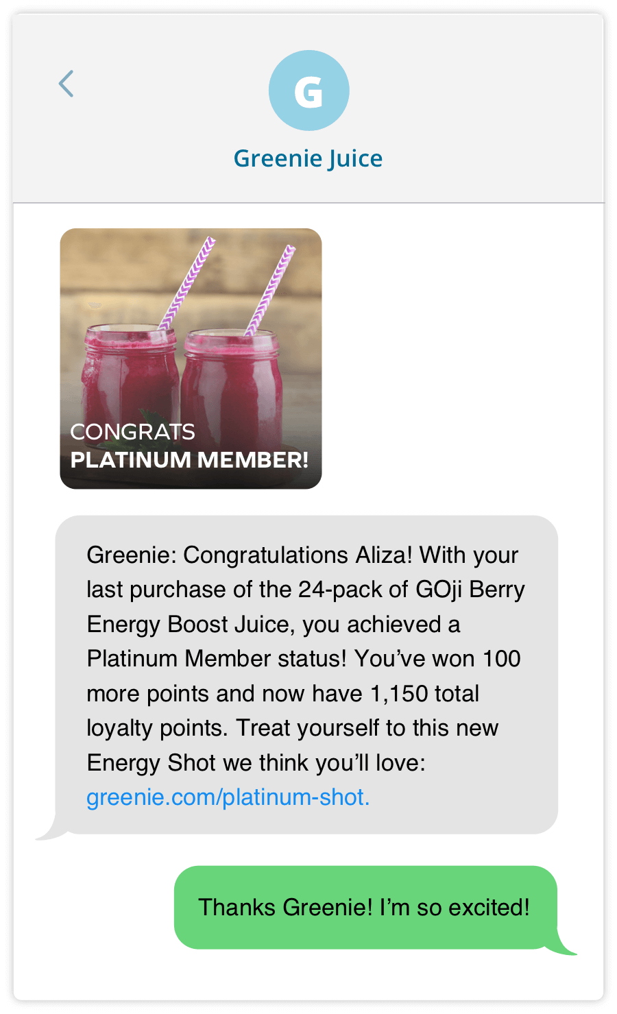 LOYALTY FLOW How to Send Personalized SMS Messages That Convert 6 LOYALTY FLOW How to Send Personalized SMS Messages That Convert 5