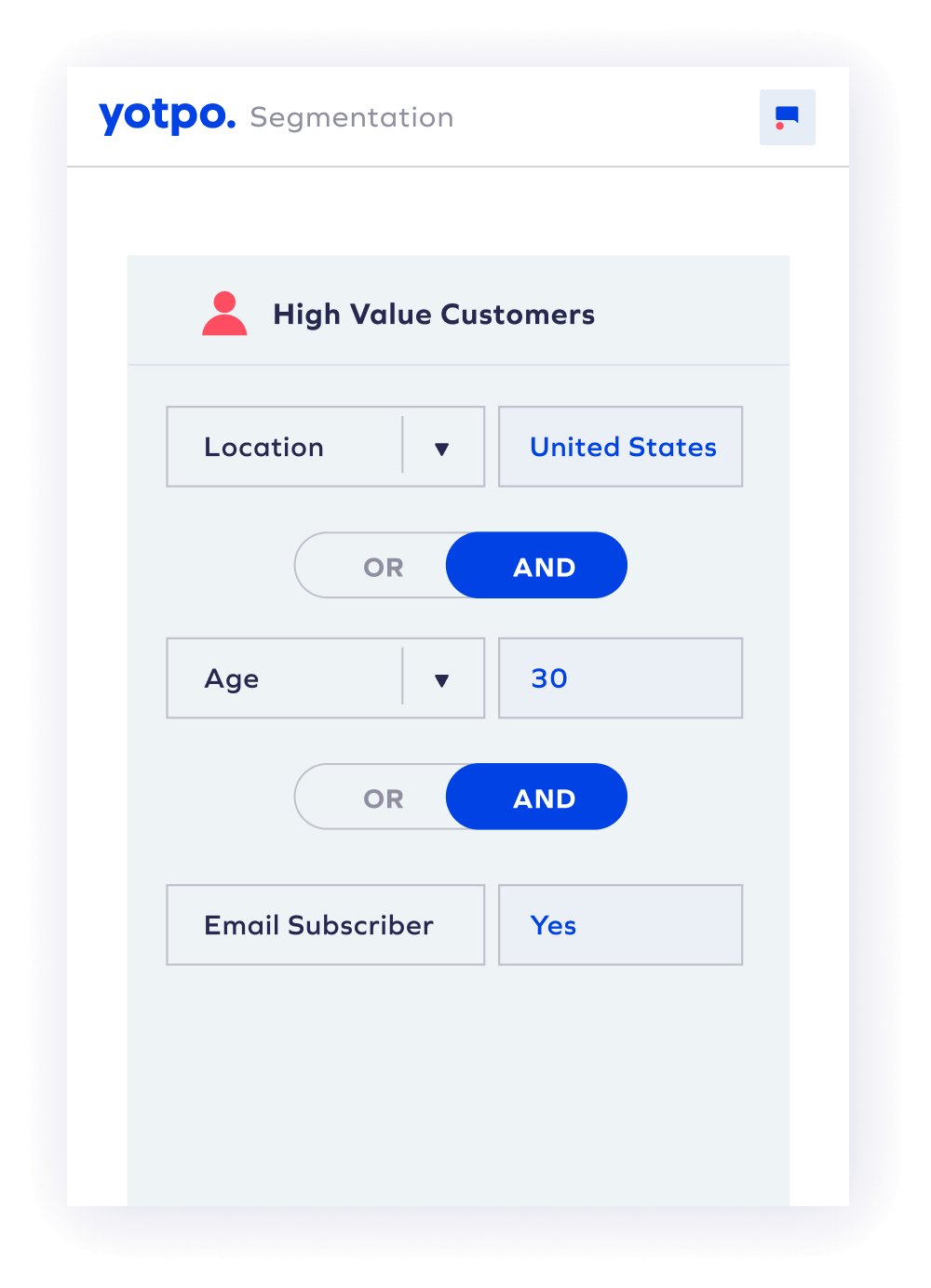 Leverage advanced segmentation