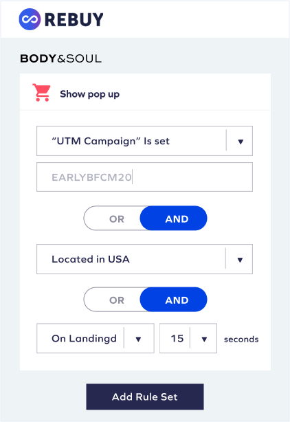 Personalize the on-site experience and recommendations to fit the right type of audience, based on Yotpo Loyalty customer tags.