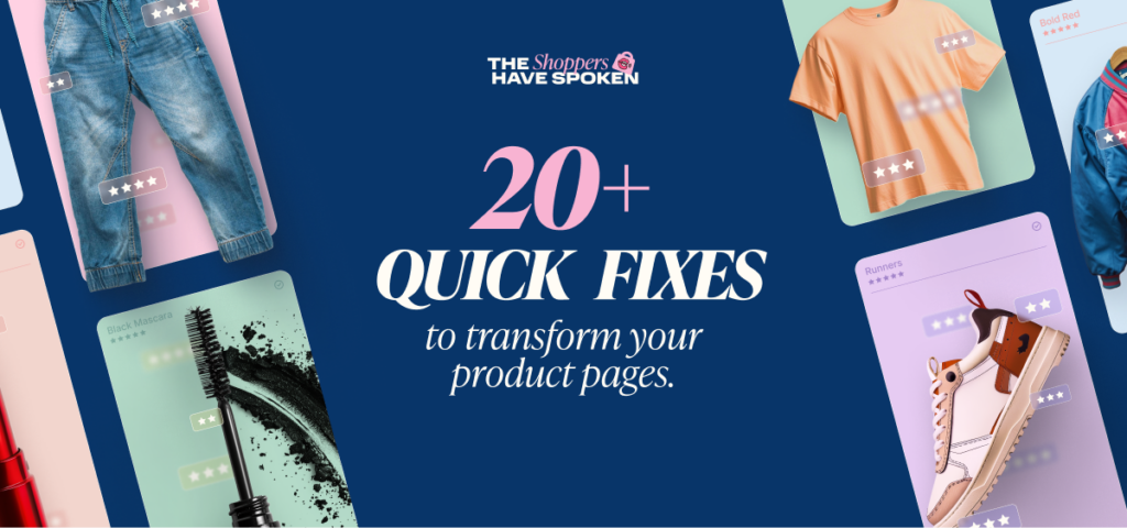 Resources Hub@2x 5 20+ quick fixes for better product pages Gated 11