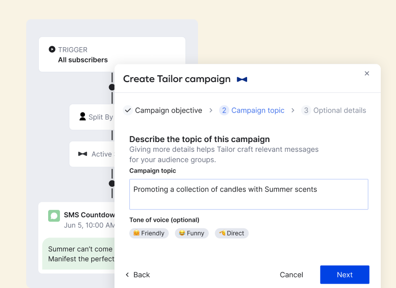 Slide background image